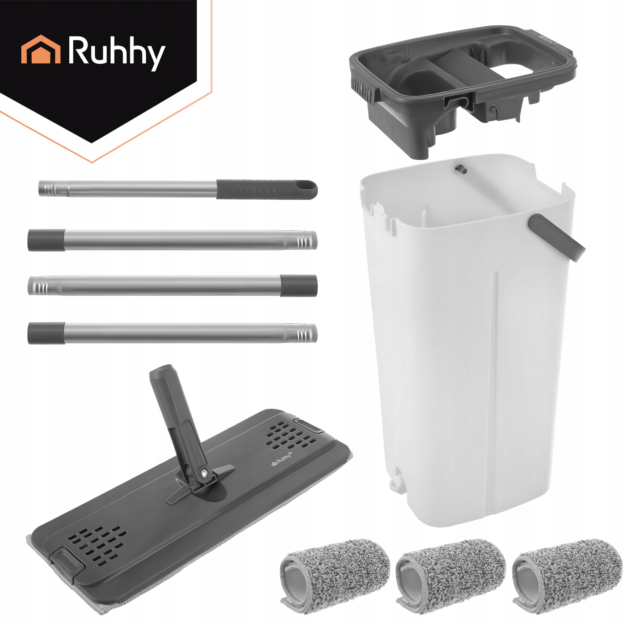 Põrandapesu mopp kahekambrilise ämbriga 8,5L – Soodukas.Com Põrandapesu mopp kahekambrilise ämbriga 8,5L - Image 6