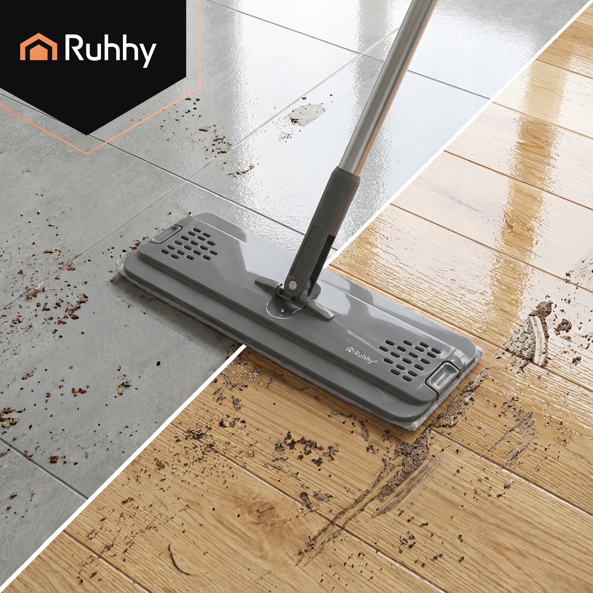 Põrandapesu mopp kahekambrilise ämbriga 8,5L – Soodukas.Com Põrandapesu mopp kahekambrilise ämbriga 8,5L - Image 12