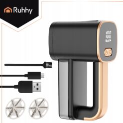 Riidepuhastaja topieemaldaja LCD-ekraani ja LED-valgusega Soodukas.Com