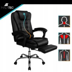 Kontoritool jalatoe ja lamamisfunktsiooniga Soodukas.Com