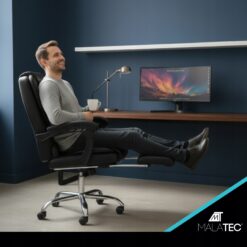 Kontoritool jalatoe ja lamamisfunktsiooniga Soodukas.Com