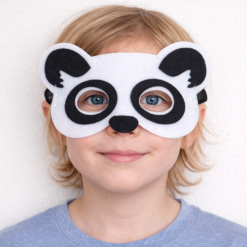 Alternative view of Panda mask