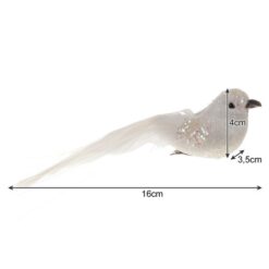 Dekoratiivsed linnukesed klambriga - 2tk  Soodukas.Com