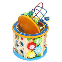 Suur puidust tegeluskeskus 8in1 Soodukas.Com