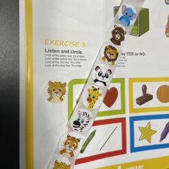 Kleepsud 500tk - loomadega kleepsurull Soodukas.Com