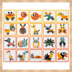 Puidust loogikapusle loomad Soodukas.Com