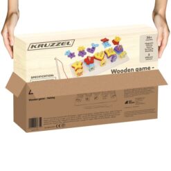 Puidust kujundite sorteerija + kalapüügimäng Soodukas.Com