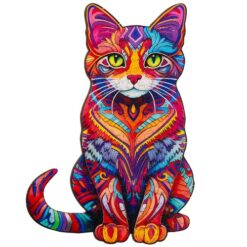 Puidust erikujuliste tükkidega pusle (130 osa) Soodukas.Com