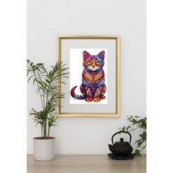 Puidust erikujuliste tükkidega pusle (130 osa) Soodukas.Com