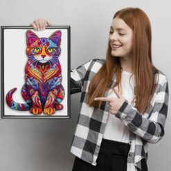 Puidust erikujuliste tükkidega pusle (130 osa) Soodukas.Com