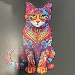 Puidust erikujuliste tükkidega pusle (130 osa) Soodukas.Com