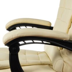 Kunstnahast kontoritool jalatoega Soodukas.Com