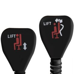 Kunstnahast kontoritool jalatoega Soodukas.Com