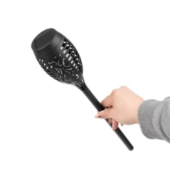 Päikesepatareiga aiavalgustid leegi efektiga 4tk Soodukas.Com