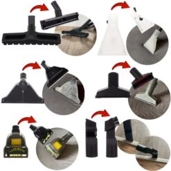 3in1 vee- ja tolmuimeja + tekstiilipesur Soodukas.Com