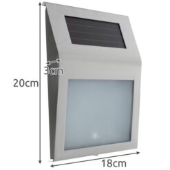 Valgustatud majanumber päikesepaneeliga Soodukas.Com