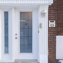 Valgustatud majanumber päikesepaneeliga Soodukas.Com