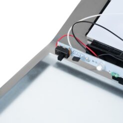 Valgustatud majanumber päikesepaneeliga Soodukas.Com