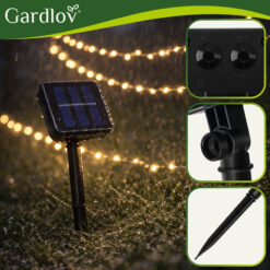 Päikesepatareiga valguskett õue 15m/150led Soodukas.Com