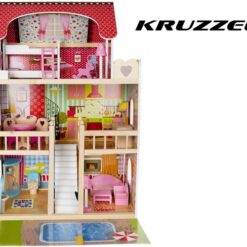 Nukumaja koos mööbli ja LED-tuledega Soodukas.Com