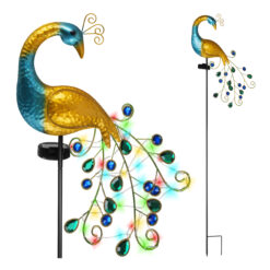 Päikesepaneeliga dekoratiivlamp aeda