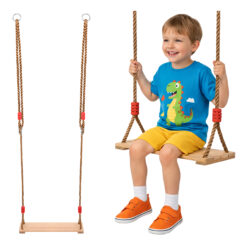 Puidust kiik lastele