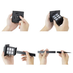 6tk Päikesepatareiga aiavalgustid Soodukas.Com