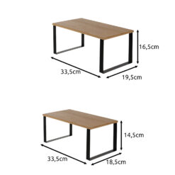 2-osaline lauapealne riiul Soodukas.Com
