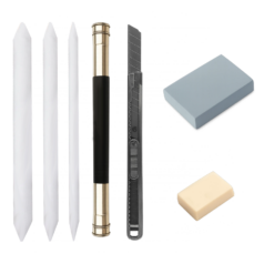 Joonistamise ja visandamise komplekt - 29 osa Soodukas.Com