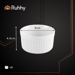 Ramekin keraamilised küpsetusvormid 6tk Soodukas.Com