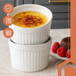 Ramekin keraamilised küpsetusvormid 6tk Soodukas.Com