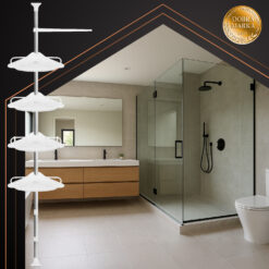 Teleskoopvarrega nurgariiul vannituppa Soodukas.Com