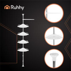 Teleskoopvarrega nurgariiul vannituppa Soodukas.Com