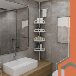 Teleskoopvarrega nurgariiul vannituppa Soodukas.Com