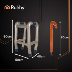 Täispuhutav käimisraam ja jalutuskepp - vanainimese kostüüm Soodukas.Com