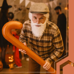 Täispuhutav käimisraam ja jalutuskepp - vanainimese kostüüm Soodukas.Com