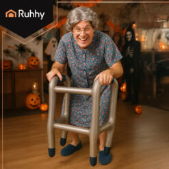 Täispuhutav käimisraam ja jalutuskepp - vanainimese kostüüm Soodukas.Com