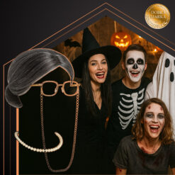 Vanaema kostüüm - parukas, prillid, aksessuaarid Soodukas.Com