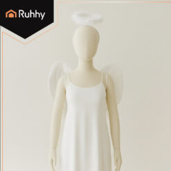 Ingli kostüüm - ingli tiivad + oreool Soodukas.Com