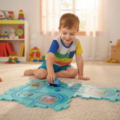 Rajapusle - isesõitvate autodega mängumatt  Soodukas.Com