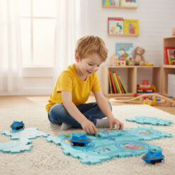 Rajapusle - isesõitvate autodega mängumatt  Soodukas.Com