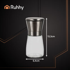 Klaasist soola- ja pipraveski komplekt Soodukas.Com