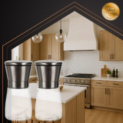 Klaasist soola- ja pipraveski komplekt Soodukas.Com