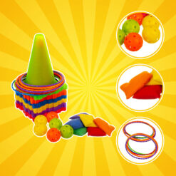 Osavusmängude komplekt - koonused, kotid, pallid, rõngad Soodukas.Com