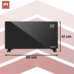 Elektriradiaator 2300–2500W - klaasradiaator WiFi ja kaugjuhtimisega Soodukas.Com