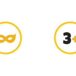 9-osaline liblika kostüüm lastele Soodukas.Com