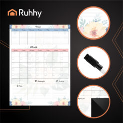 Magnetiline planeerija / tahvel-kalender külmkapile Soodukas.Com