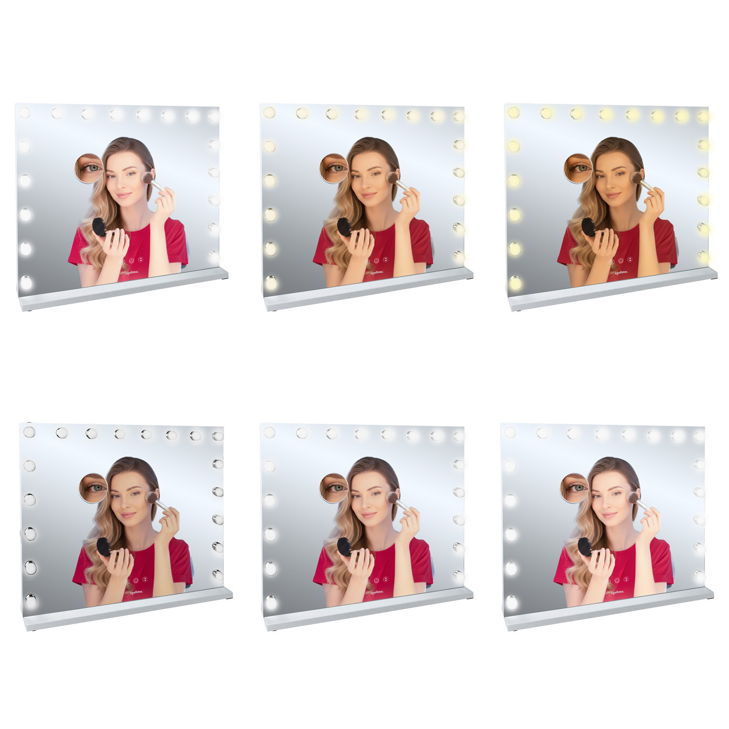 Valgustusega meigipeegel 58 x 46cm – Soodukas.Com Valgustusega meigipeegel 58 x 46cm - Image 4