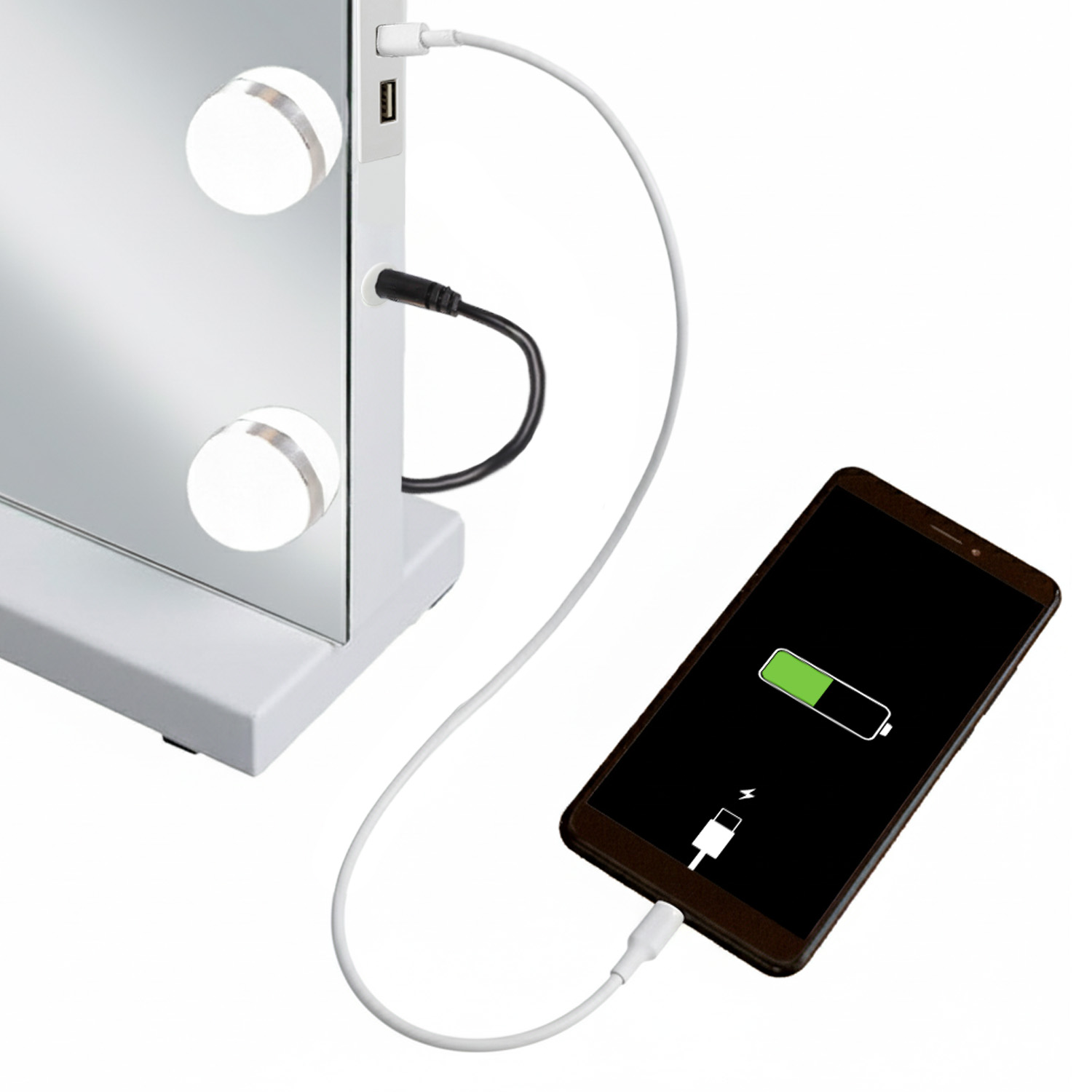 Valgustusega meigipeegel 58 x 46cm – Soodukas.Com Valgustusega meigipeegel 58 x 46cm - Image 5