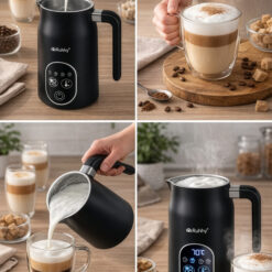 Elektriline piimavahustaja-piimasoojendaja LED-ekraaniga Soodukas.Com